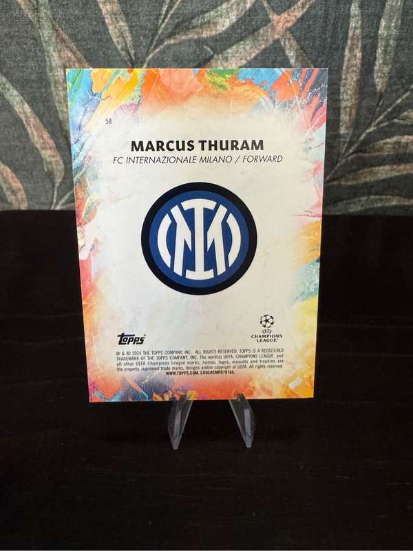 2024 Topps Inception - Marcus Thuram Star Quality 57/125 - Inter Milan