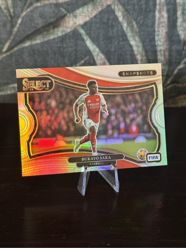 2024-25 Panini Select - Bukayo Saka Snapshots Prizm - Arsenal