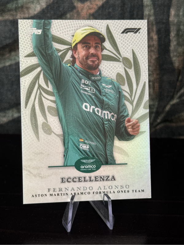 2024 Topps Eccellenza - Fernando Alonso Trionfo - Aston Martin
