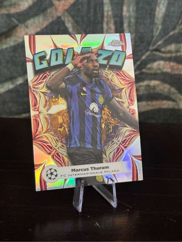 2024 Topps Chrome - Marcus Thuram Golazo - Inter Milan