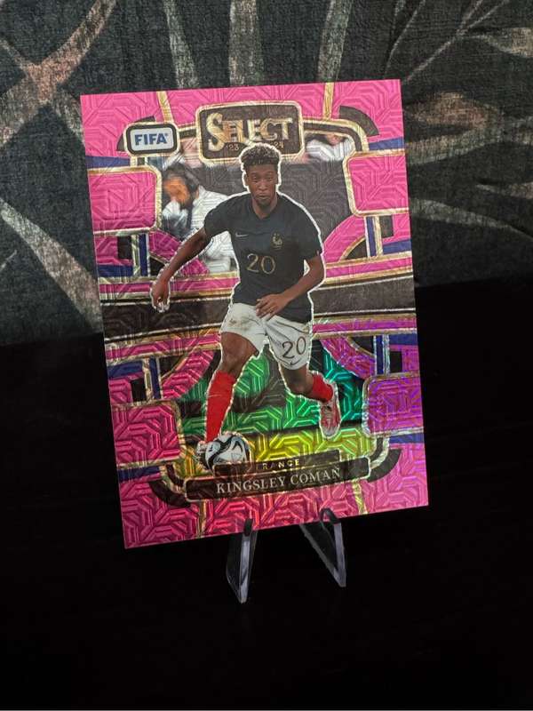 2023-24 Panini Select FIFA - Kingsley Conan Pink Mojo 109/199