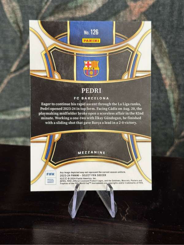 2023-24 Panini Select - Pedri x2 - Barcelona