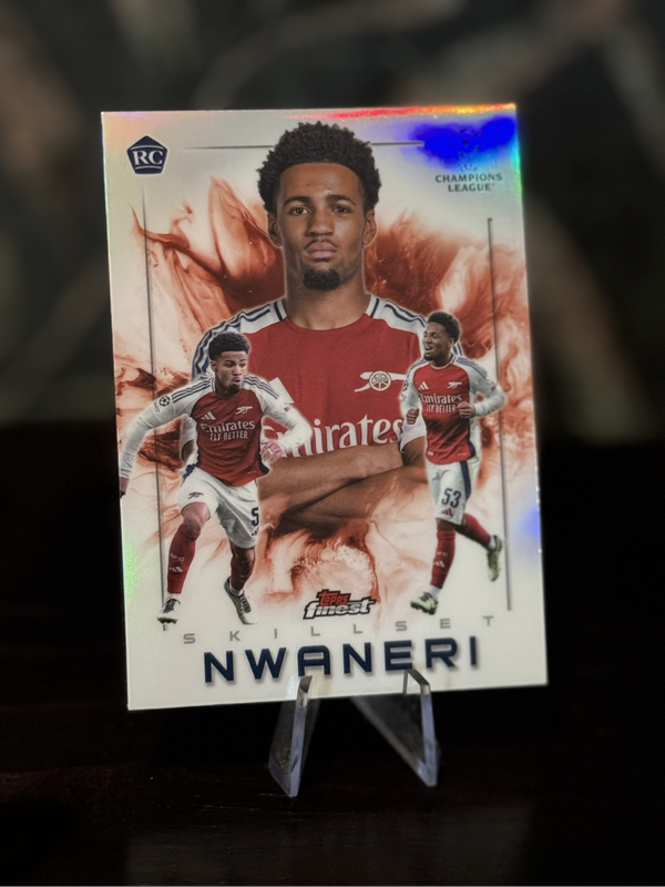 2024-25 Topps Finest - Ethan Nwaneri Skillset RC - Arsenal