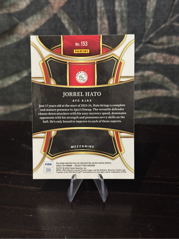 2023-24 Panini Select - Jorrel Hato RC - Ajax