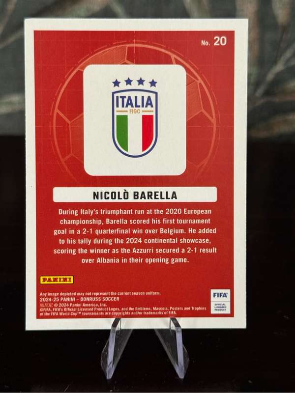 2024-25 Panini Donruss - Nicolò Barella Craftsmen - Italy