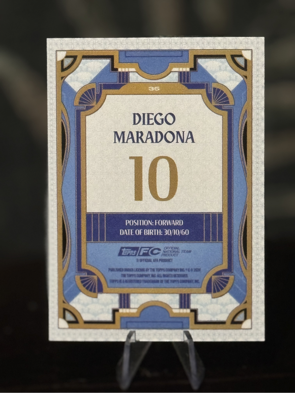2024 Topps Argentina Team Set - Diego Maradona 26/250 - Argentina