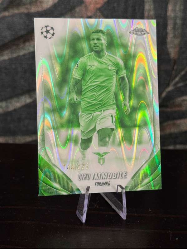 2024 Topps Chrome - Ciro Immobile Night Vision 144/225 - Lazio