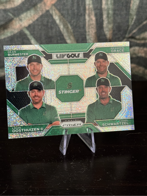 2024 Panini - Stinger Team LIV Golf /299 - Oosthuizen, Schwartzel, Grace & Burmester