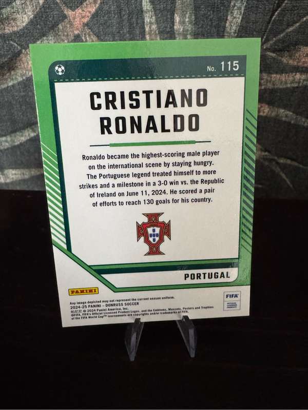 2024-25 Panini Donruss - Christiano Ronaldo Optic - Portugal