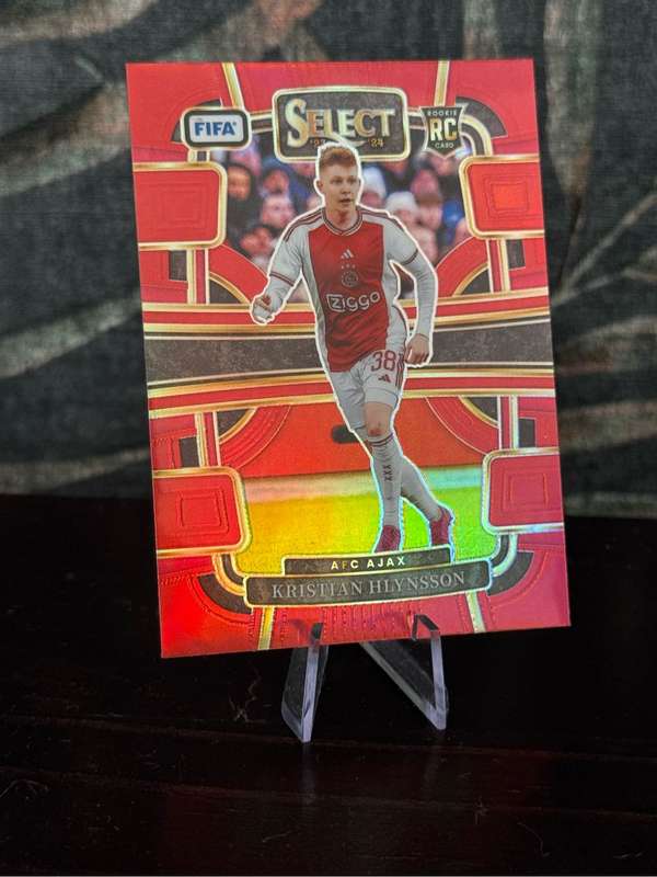 2023-24 Panini Select - Kristian Hlynsson Red RC - Ajax
