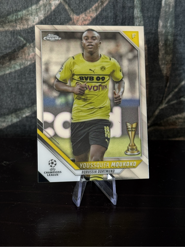 2022 Topps Chrome - Youssoufa Moukoko - Borussia Dortmund