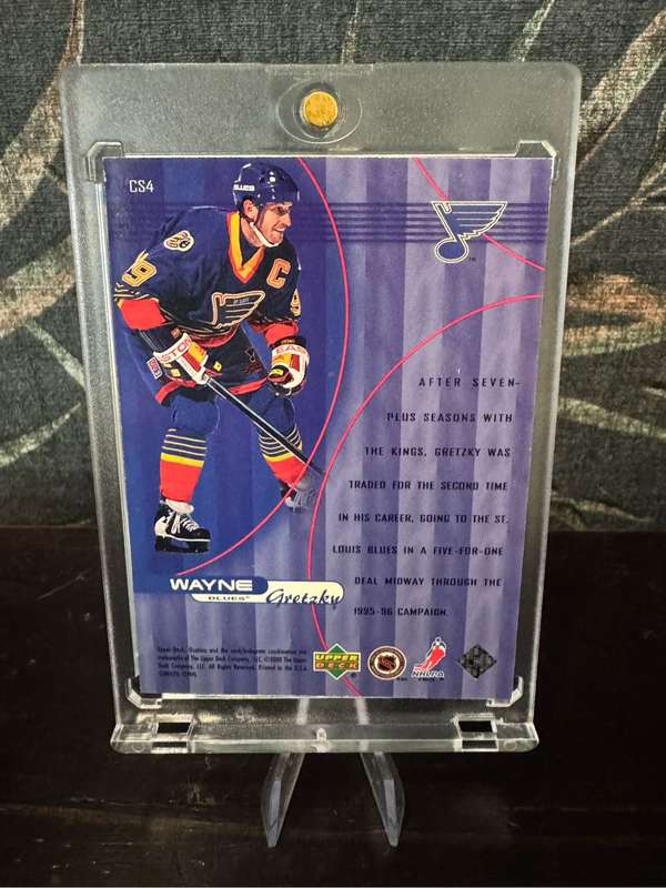 2000 Upper Deck - Wayne Gretzky Oviation Centre Stage #CS4