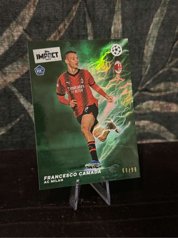 2023-24 Topps Impact - Francesco Camada RC 66/99 - AC Milan