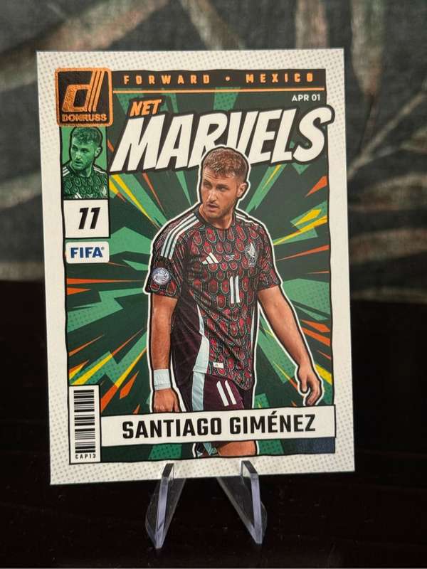 2024-25 Panini Donruss - Santiago Giménez Net Marvels - Mexico