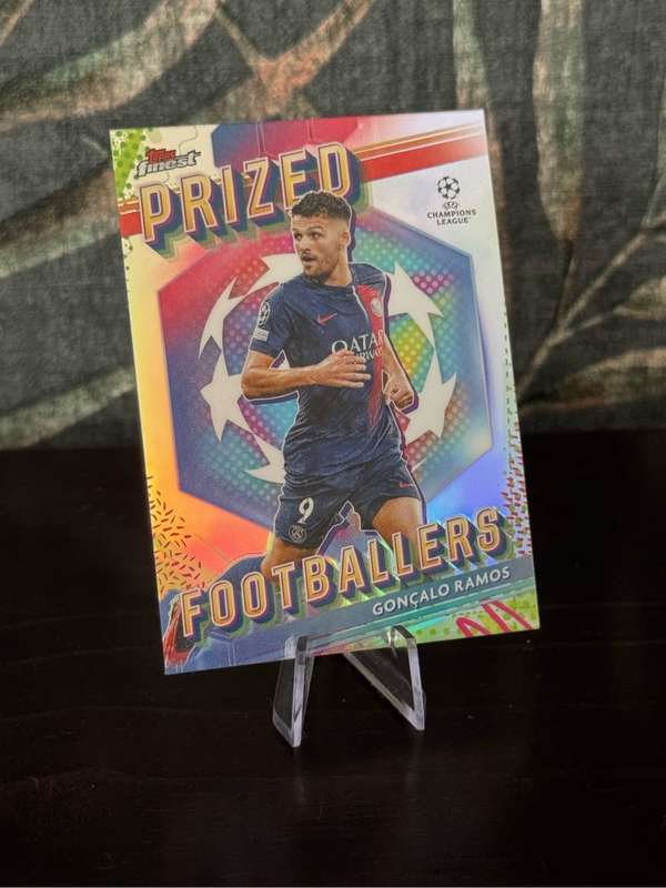 2024 Topps Finest - Gonçalo Ramos Prized Footballers PF-13