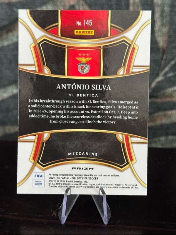 2023-24 Panini Select - Antonio Silva Purple Mojo - Benfica