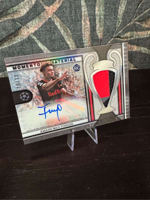 2023-24 - Amankwah Forson - Museum Collection Momentous Material AUTO Rookie Card 10/10