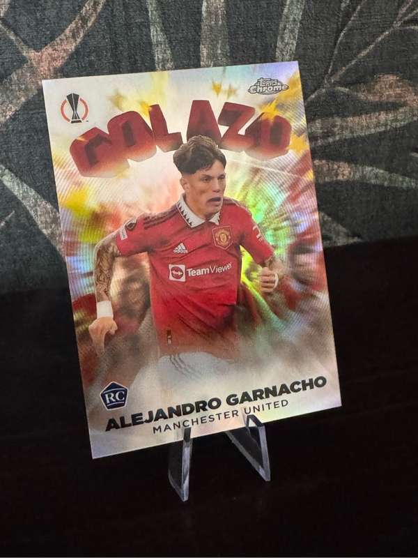 2023 Topps Chrome - Alejandro Garnacho Golazo Rookie RC - Manchester United