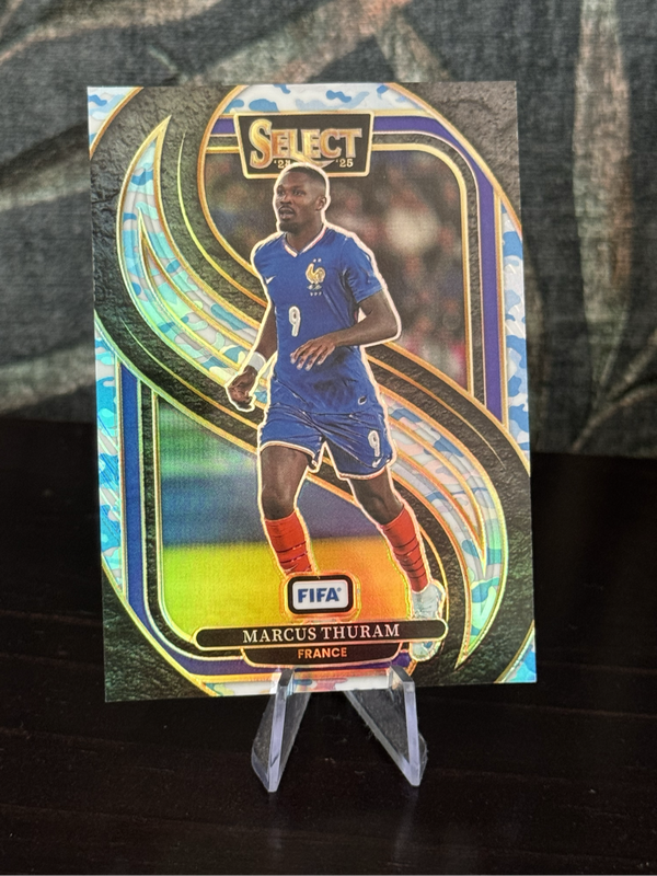 2024-25 Panini Select - Marcus Thuram Winter Camo Prizm SP 20/30 - France