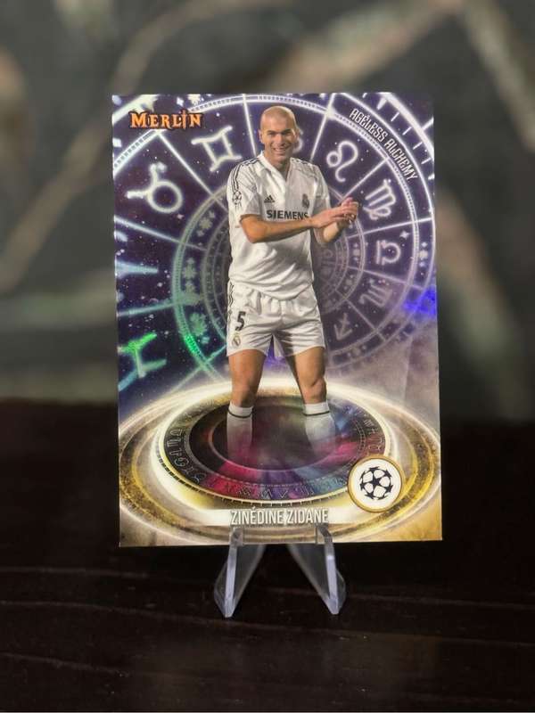 2024 Topps Merlin - Zinedine Zidane Ageless Alchemy - Real Madrid