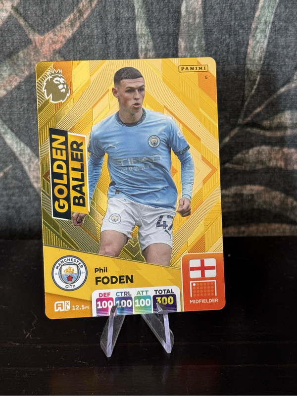 2024 Panini Adrenalyn - Phil Foden Golden Baller