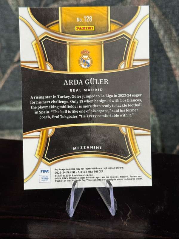 2023-24 Panini Select - Arda Güler Rookie Card - Real Madrid