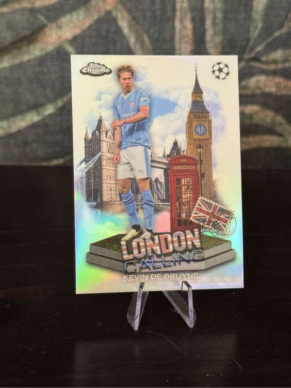 2024 Topps Chrome - Kevin De Bruyne London Calling - Man City