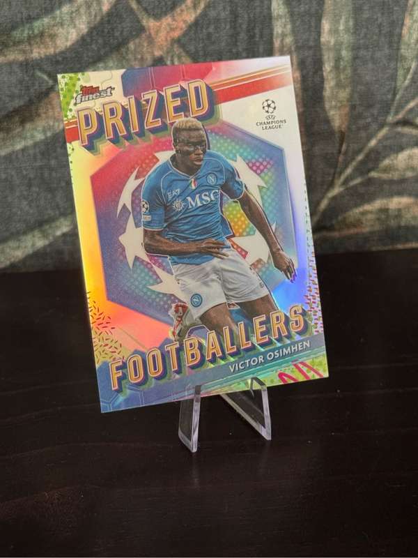 2024 Topps Finest - Victor Osimhen Prized Footballer PF-16