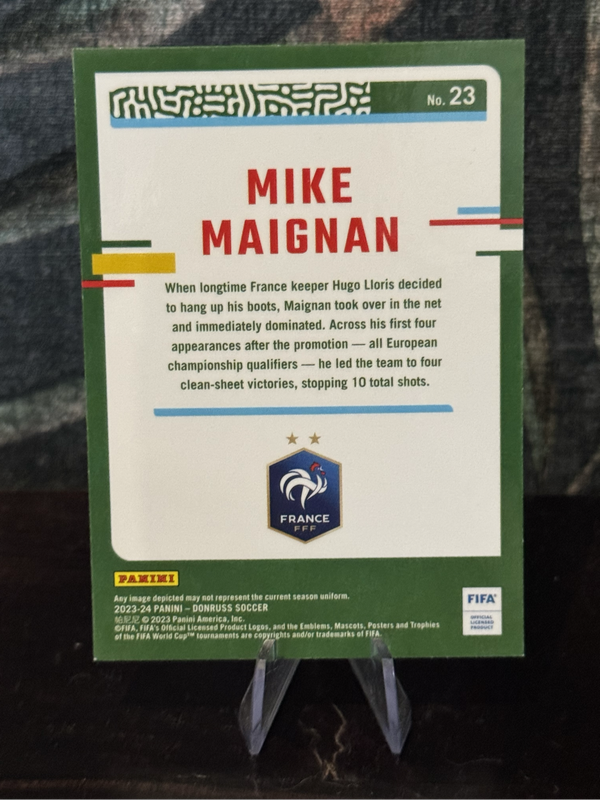 2023-24 Panini Donruss - Mike Maignan Optic - France