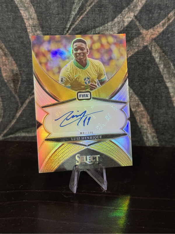 2024-25 Panini Select - Luis Henrique Silver Prizm AUTO - Brazil