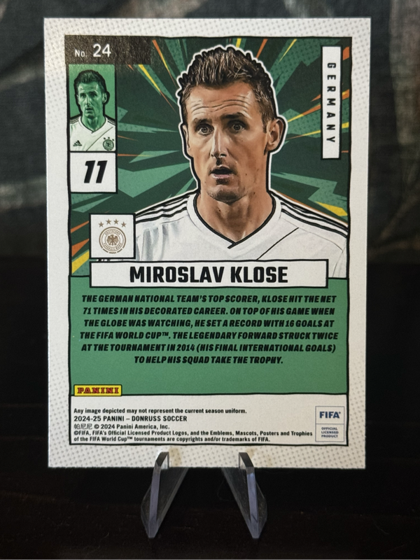 2024-25 Panini Donruss - Miroslav Klose Net Marvels - Germany