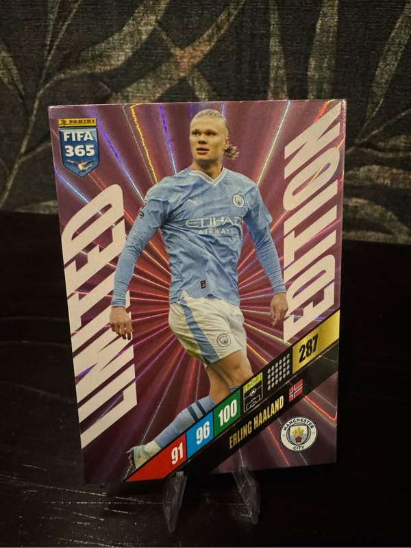 2024 Panini XL Adrenalin - Erling Haaland Limited Edition - Manchester City