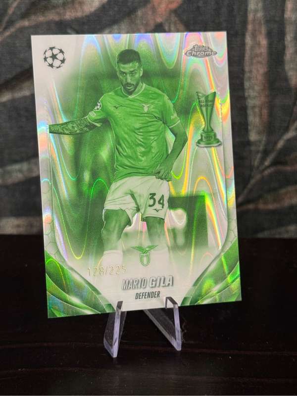 2024 Topps Chrome - Mario Gila Night Vision 128/225 - Lazio
