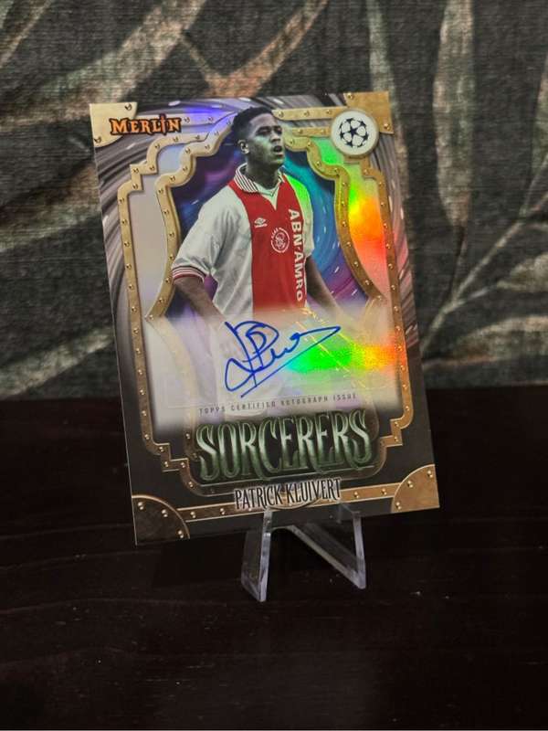 2024 Topps Merlin - Patrick Kluivert Legend Sorcerers AUTO - Ajax