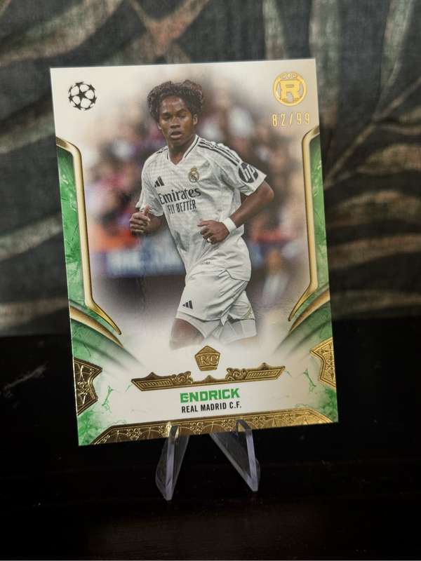 2025 Topps Reverence - Endrick Rookie RC 82/99 - Real Madrid