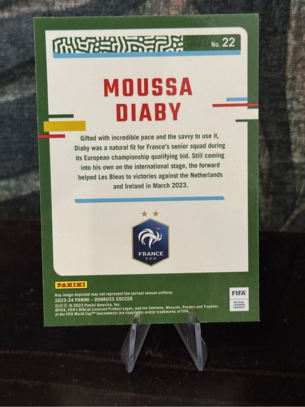 2023-24 Panini Donruss - Moussa Diaby Optic - France