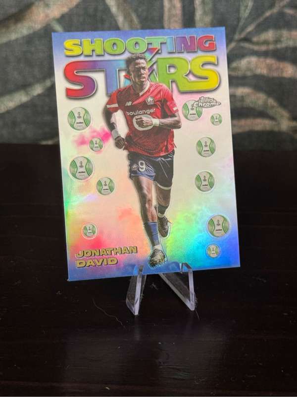 2024 Topps Chrome - Jonathan David Shooting Stars - Lille