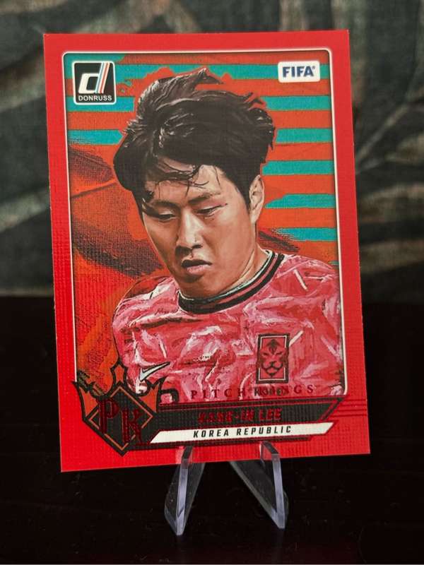 2024-25 Panini Donruss - Kang-In Lee Pitch Kings Red/Base - Korea