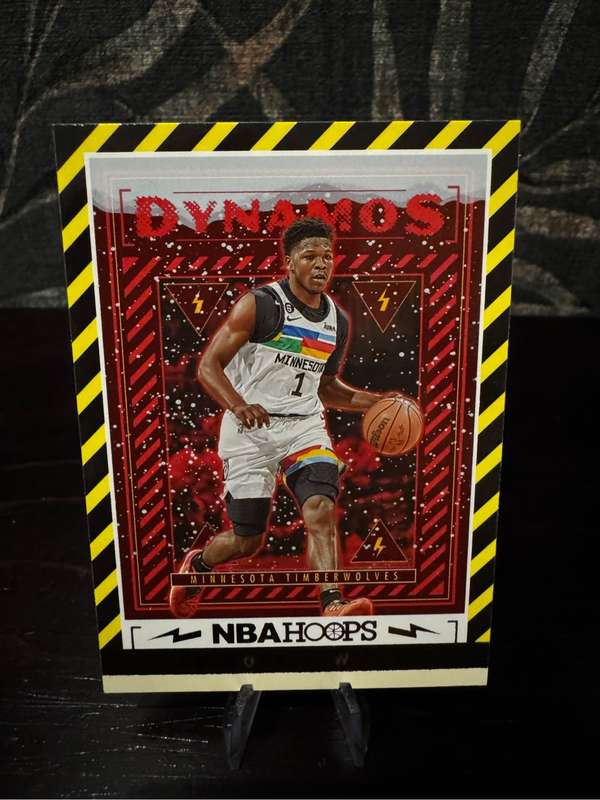 2023-24 Panini NBA Hoops - Anthony Edwards Dynamos Winter #11
