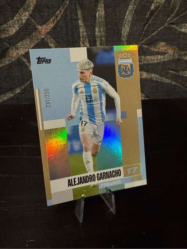 2024-25 Topps Argentina Team Set - Alejandro Garnacho 231/250