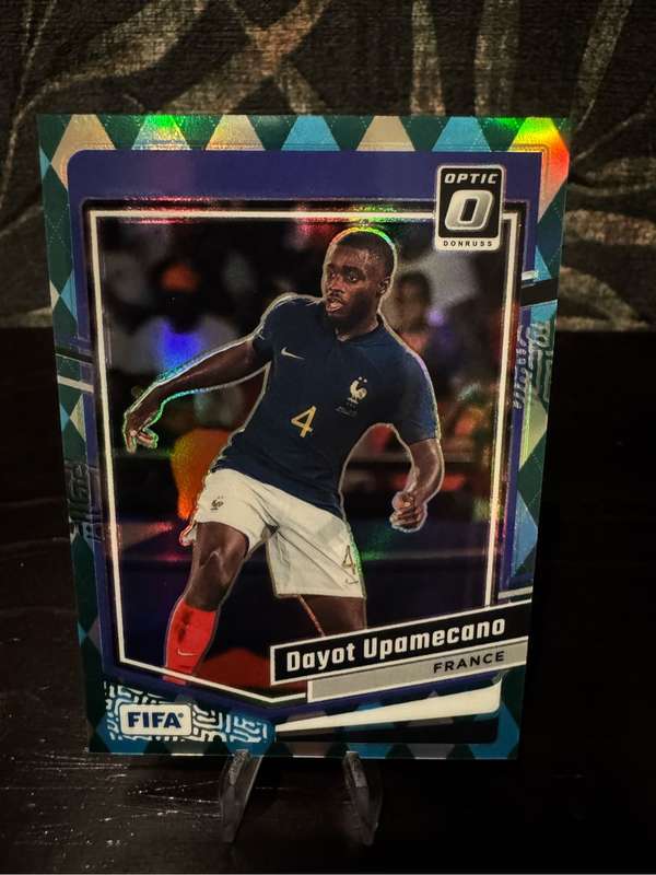 2023-24 Panini Donruss - Dayot Upamecano Optic Argyle Prizm - France