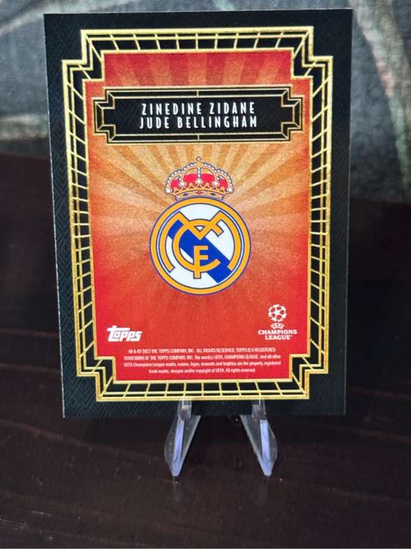 2023 Topps Deco - Zinedine Zidance / Jude Bellingham - Real Madrid