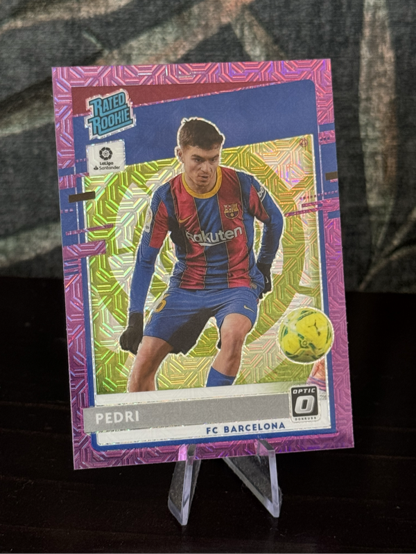 2020-21 Panini Donruss - Pedri Rated Rookie Purple Mojo - Barcelona