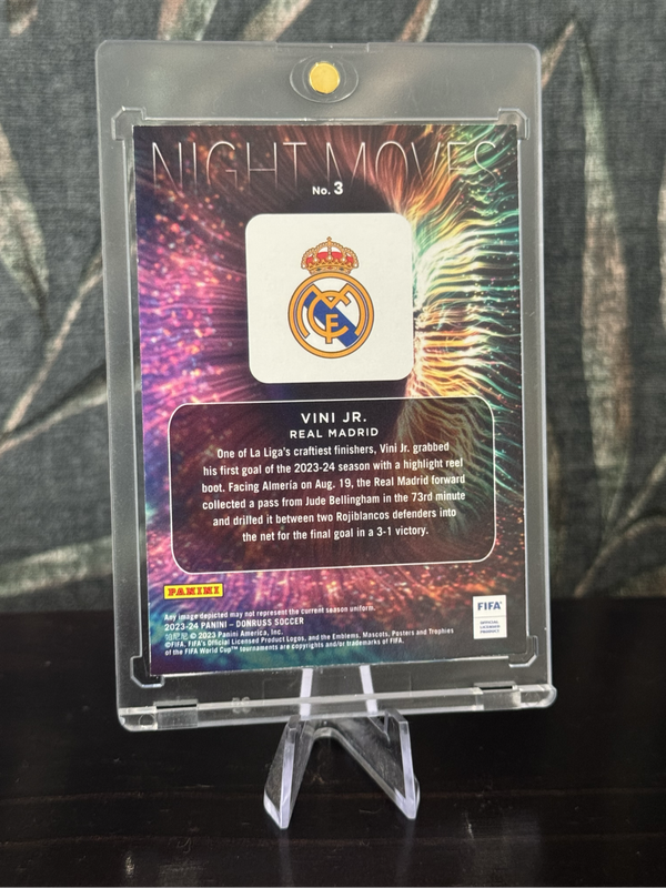 2023-24 Panini Donruss - Vini Jr Night Moves Case Hit - Real Madrid