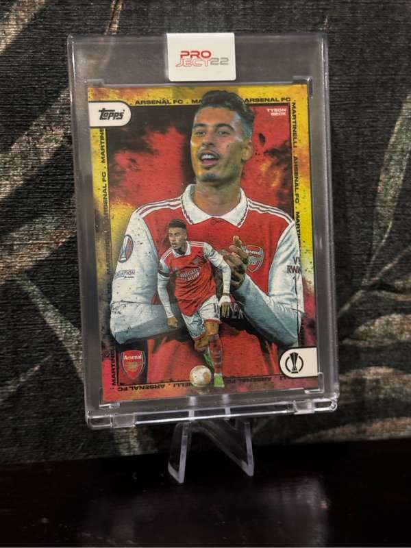 2023 Topps Project 22 - Gabriel Martinelli by Tyson Beck - Arsenal