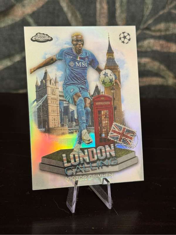 2024 Topps Chrome - Victor Osimhen London Calling - Napoli