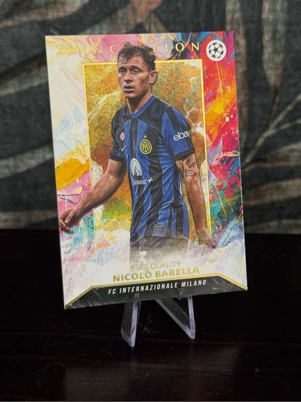 2024 Topps Inception - Nicolo Barella Star Quality - Inter Milan