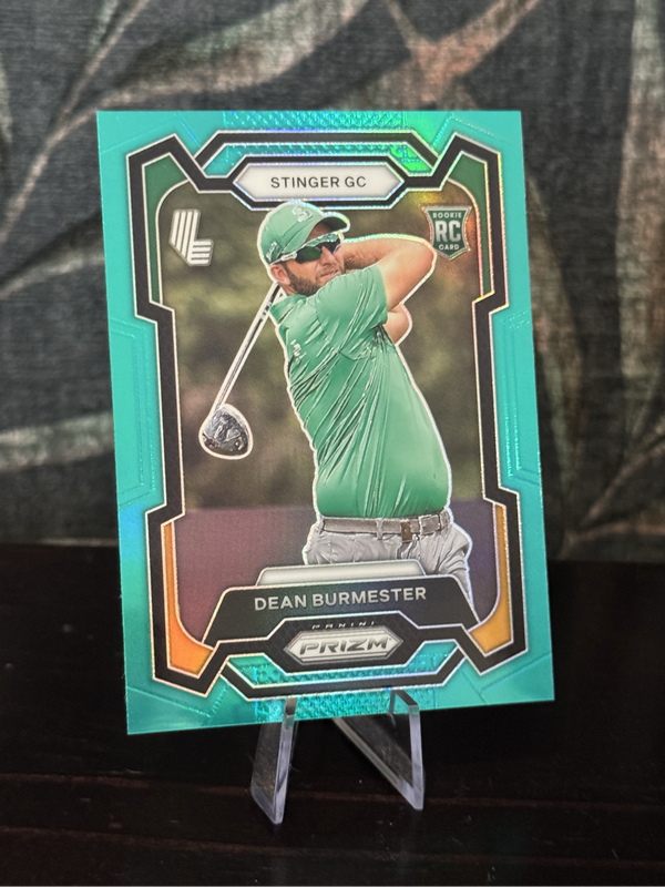 2024 Panini Liv Golf - Dean Burmester Teal Prizm /199