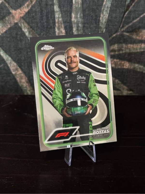 2024 Topps Chrome - Base Cards x3 (Albon, Stroll & Bottas)