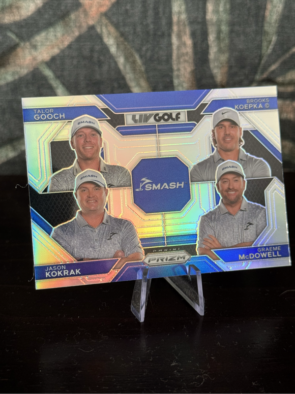 2024 Panini LIV Golf - Smash Team - Koepka, McDowell, Gooch & Kokrak